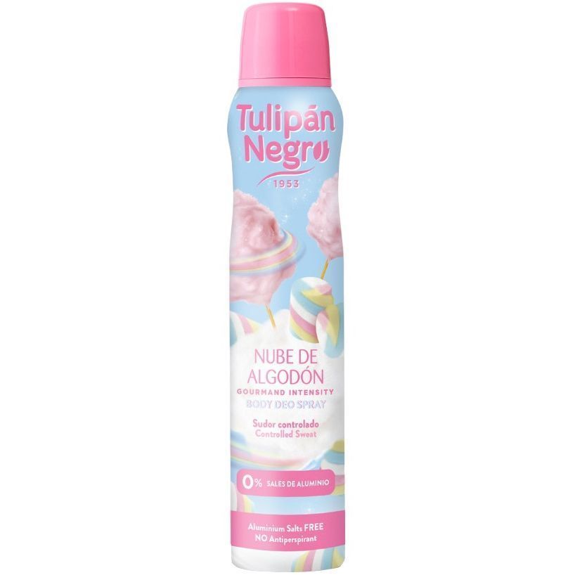 Tulipán Negro Nube de Algodón Desodorante Spray 200 ml